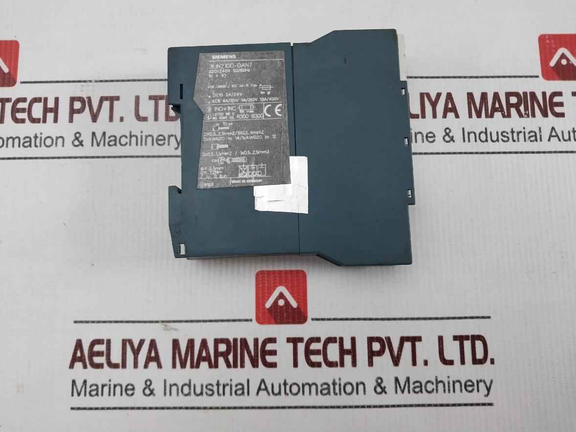Siemens 3un2100-0an7 Thermistor Motor Protection Relay 50/60hz - Image 6