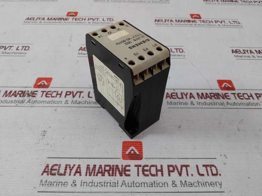 Siemens 3Un8 002 Thermal Motor Protection Unit 110V 40-60Hz 250V 0,2Amp 250Vdc - Image 4