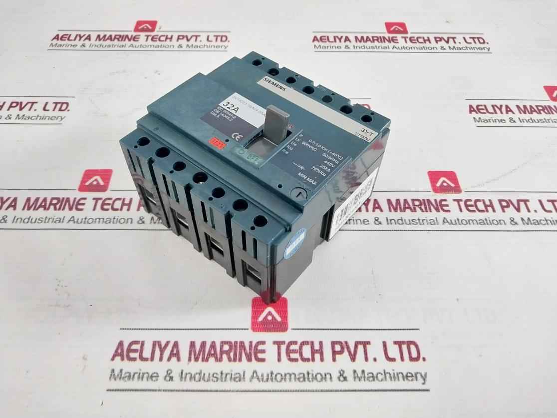 Siemens 3Vt8203-1Ba04-0Aa2 Molded Case Circuit Breaker 500Vac 50/60Hz 4 Pole - Image 7