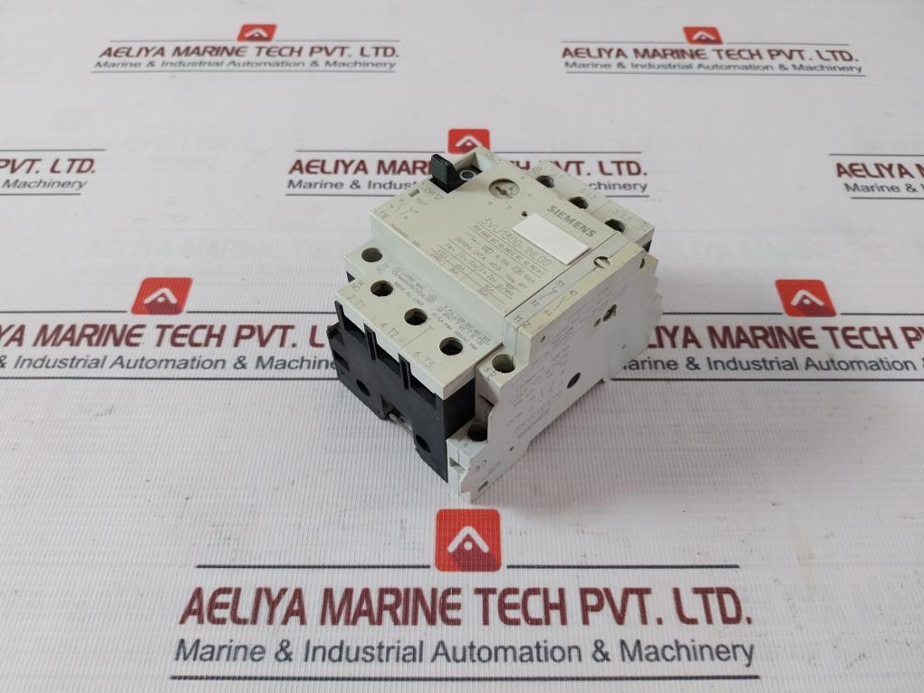 Siemens 3Vu1300-1Nl00 Circuit-breaker For Motor Protection 600Vac Max 6A 10A - Image 3