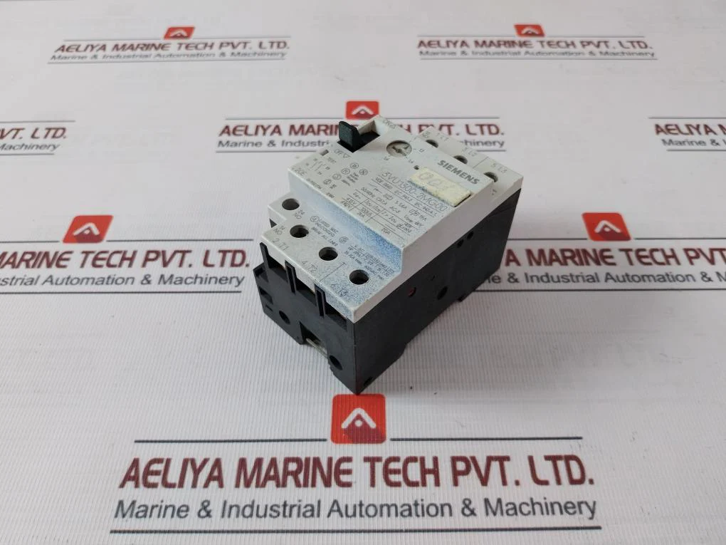 Siemens 3Vu1300-2Mg00 Motor Protection Circuit Breaker – 1-1.6A 380V 2No Aux - Image 3