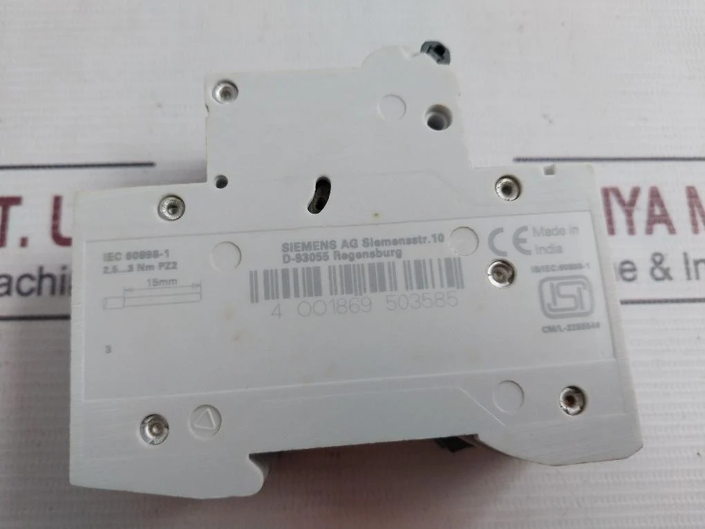 Siemens 5Sl42087Rc Miniature Circuit Breaker 2C08A Pz2 415V Iec60898-1 - Image 8