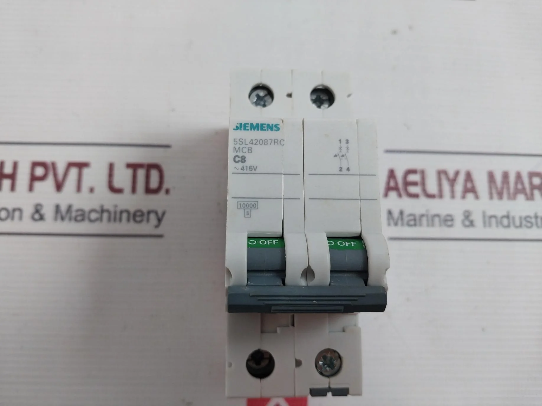 Siemens 5Sl42087Rc Miniature Circuit Breaker 2P C8A 2C08A Is/Iec60898-1 - Image 6