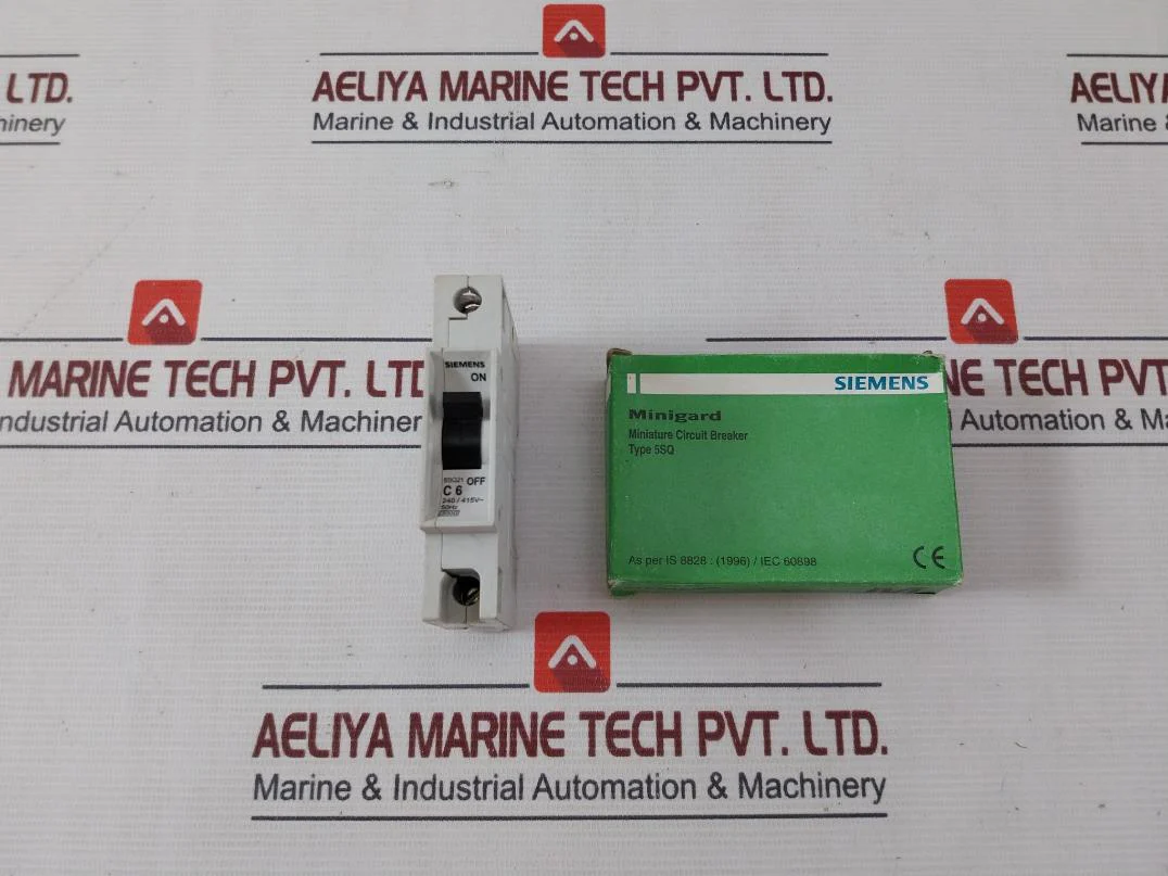 Siemens 5Sq21 Minigard Miniature Circuit Breaker 1 Pole 240/415V 50Hz - Image 2