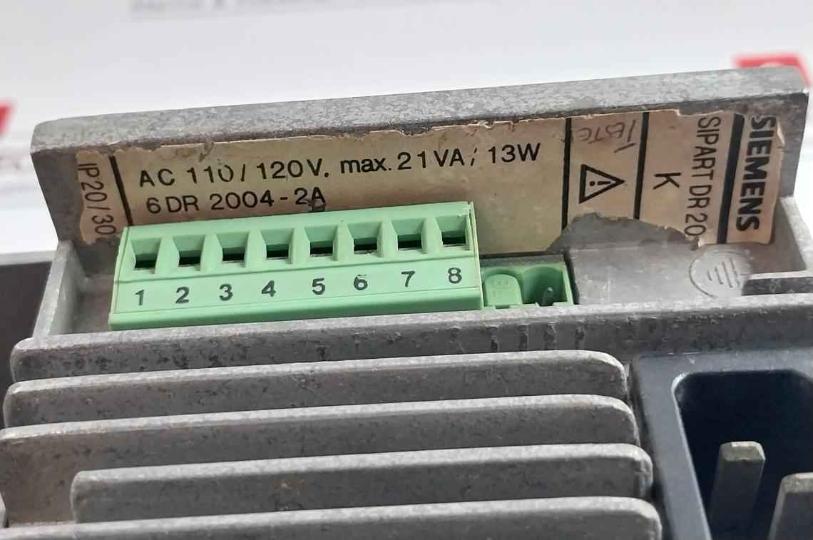 Siemens 6 Dr 2004-2a Process Controller Ac 110/120v Max 21va 13w(Not Working) - Image 6
