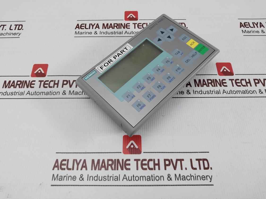Siemens 6av6 647-0ah11-3ax0 Kp300 Simatic Hmi Basic Panel 24v Dc (not Working) - Image 2