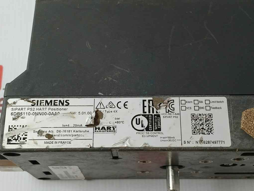Siemens 6Dr5110-0Nn00-0Aa0 Sipart Ps2 Hart Positioner 4-20Ma Ip66 - Image 9