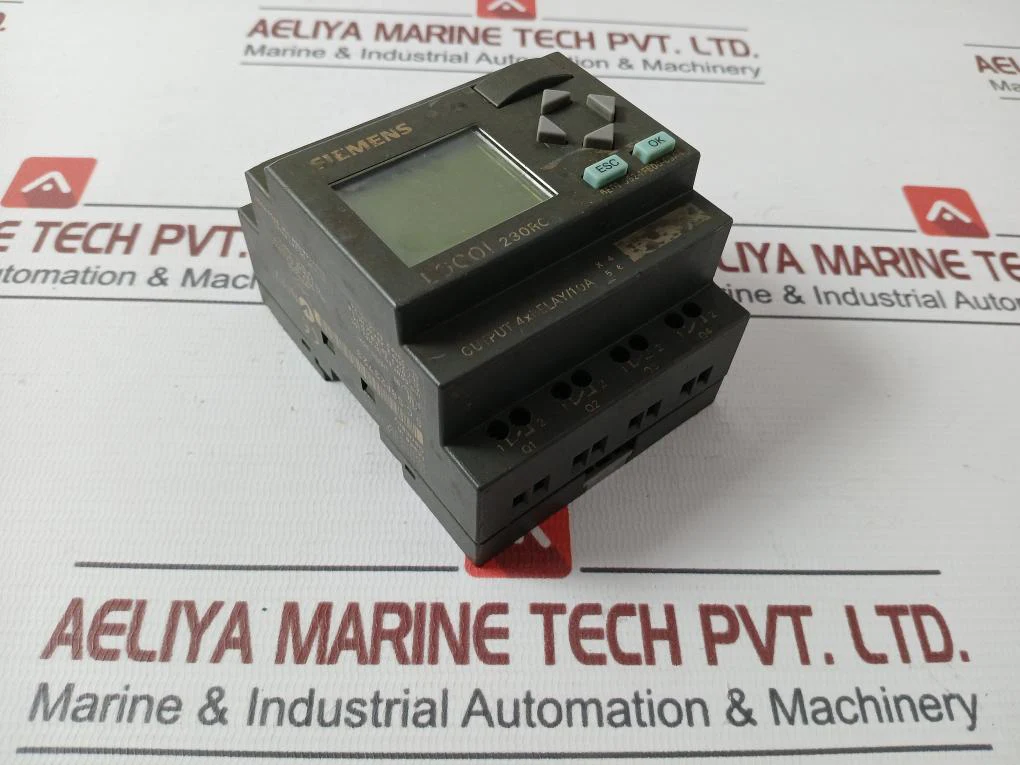 Siemens 6Ed1 052-1Fb00-0Ba4 Logic Module Display Ac/Dc 115..240V 8Xac/Dc - Image 2