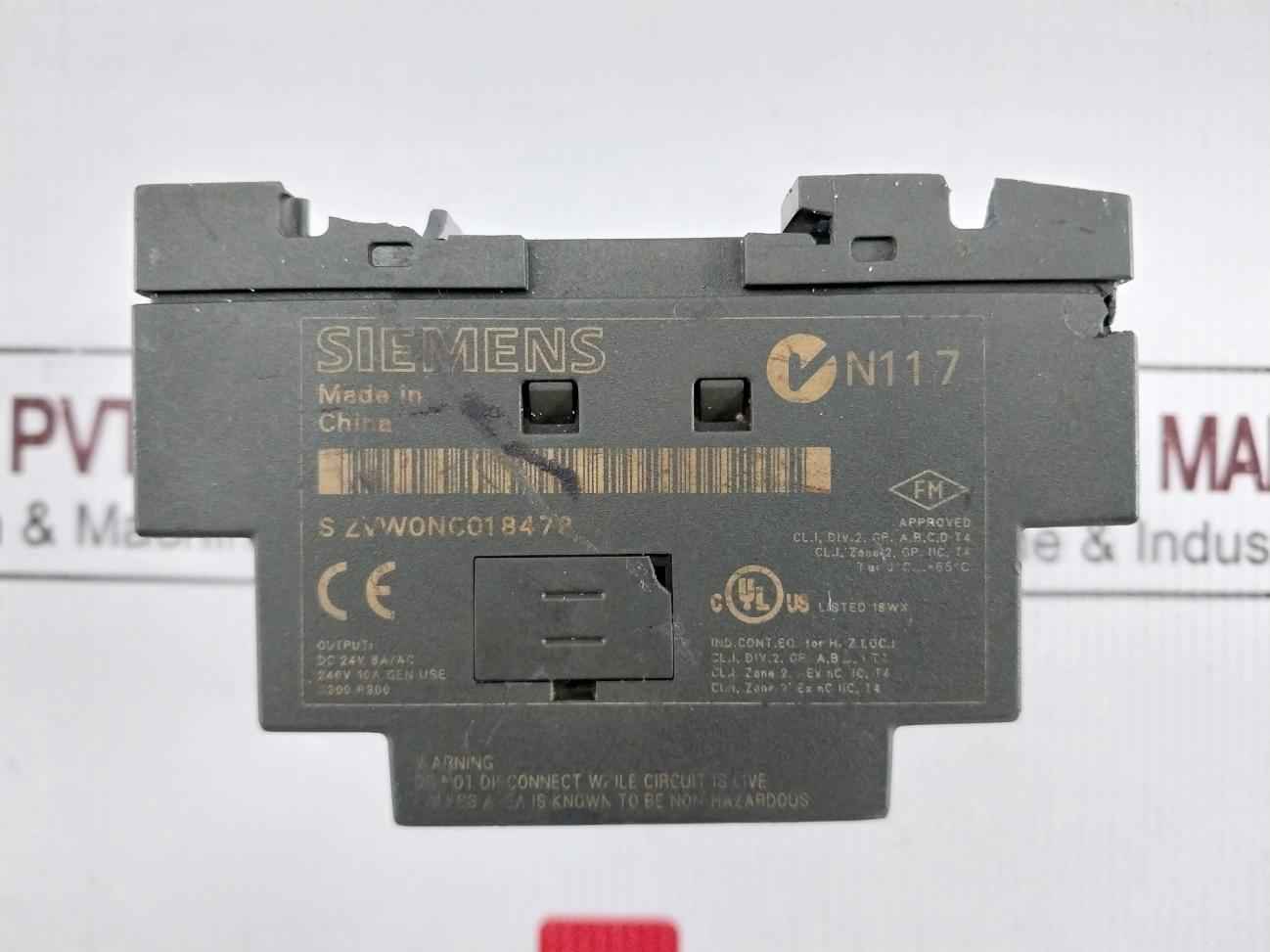 Siemens 6ed1 052-1md00-0ba6 Programmable Logic Controller Unit 240v 10a 0c+55c - Image 8
