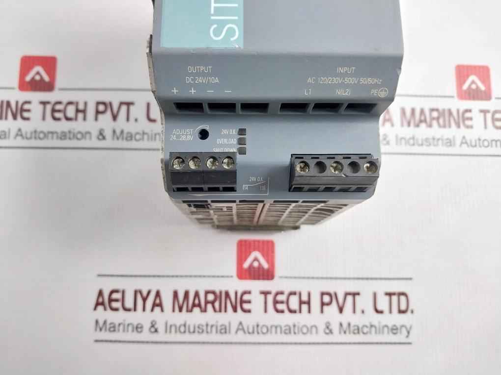 Siemens 6Ep1334-3Ba10 Stabilized Power Supply Input 50-60Hz Ac 120-230V - Image 7
