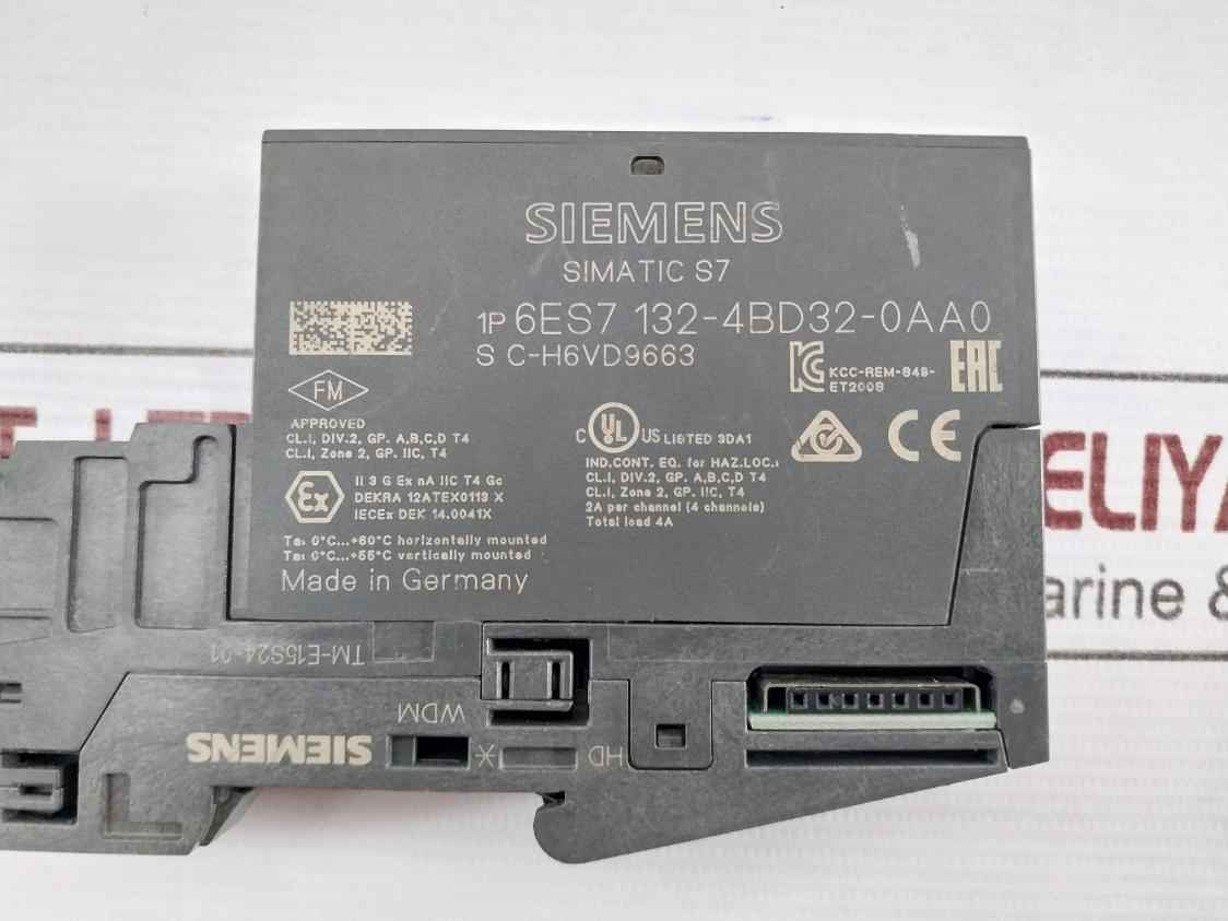 Siemens 6Es7 132-4Bd32-0Aa0 Simatic S7 Electronic Module Dc24V/2A - Image 7
