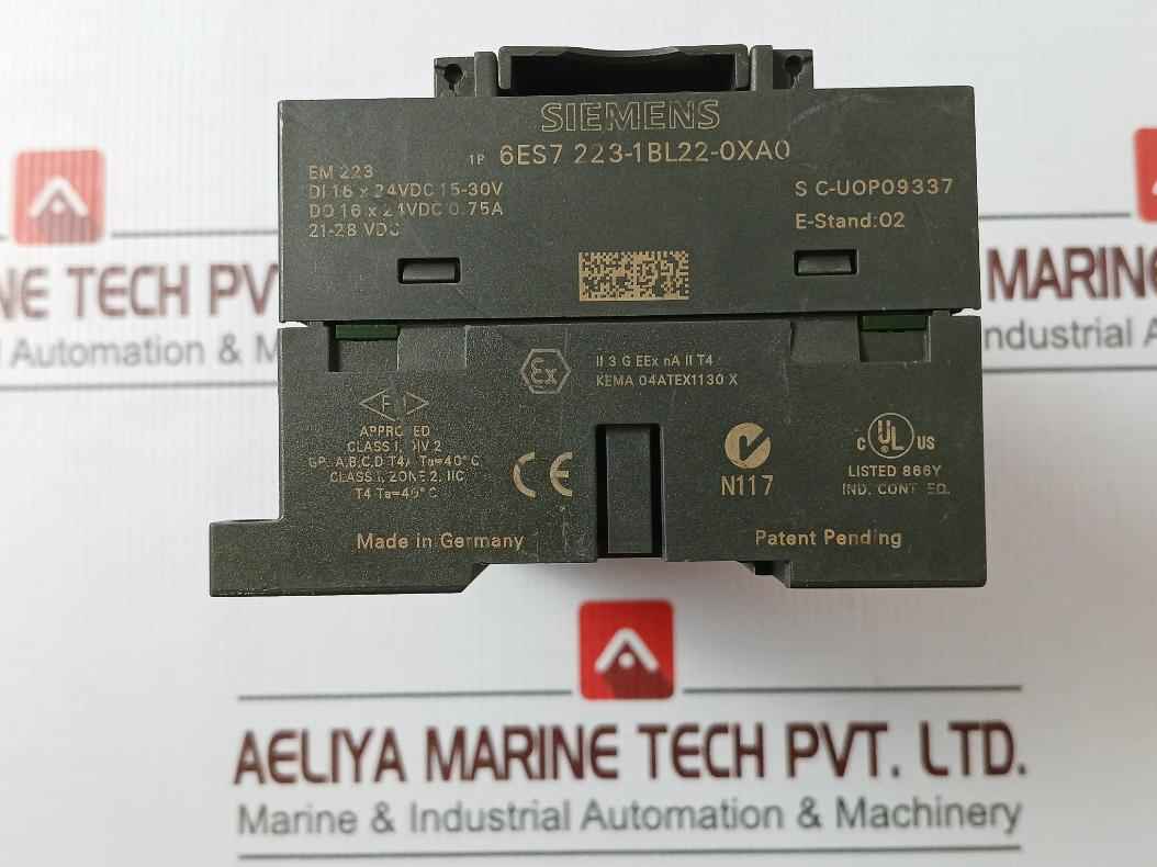 Siemens 6Es7 223-1Bl22-0Xa0 Simatic Digital Input/Output I/O Module - Image 7
