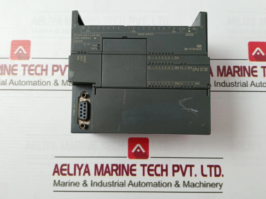 Siemens 6Es7 288-1St30-0Aa0 Simatic S7-200 Smart Cpu St30 Module 24Vdc