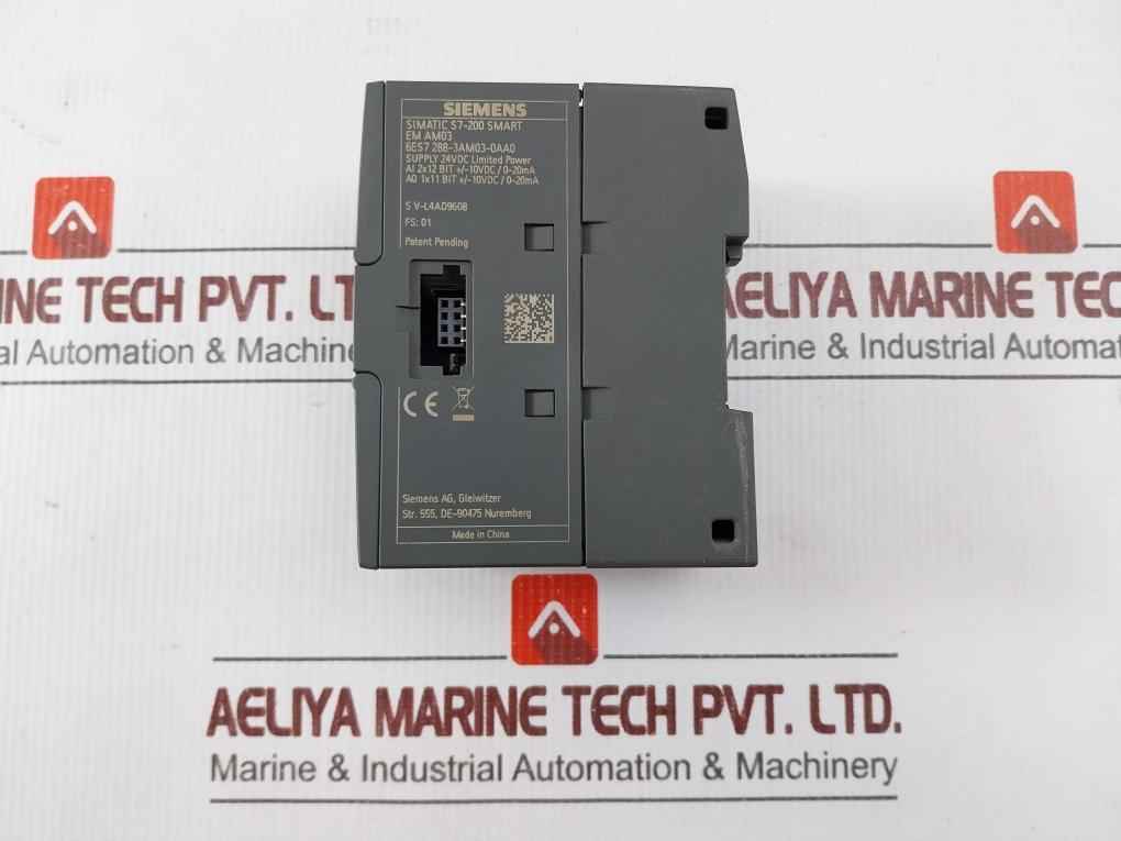 Siemens 6es7 288-3am03-0aa0 Simatic S7-200 Smart Analog Input Module 24vdc - Image 6
