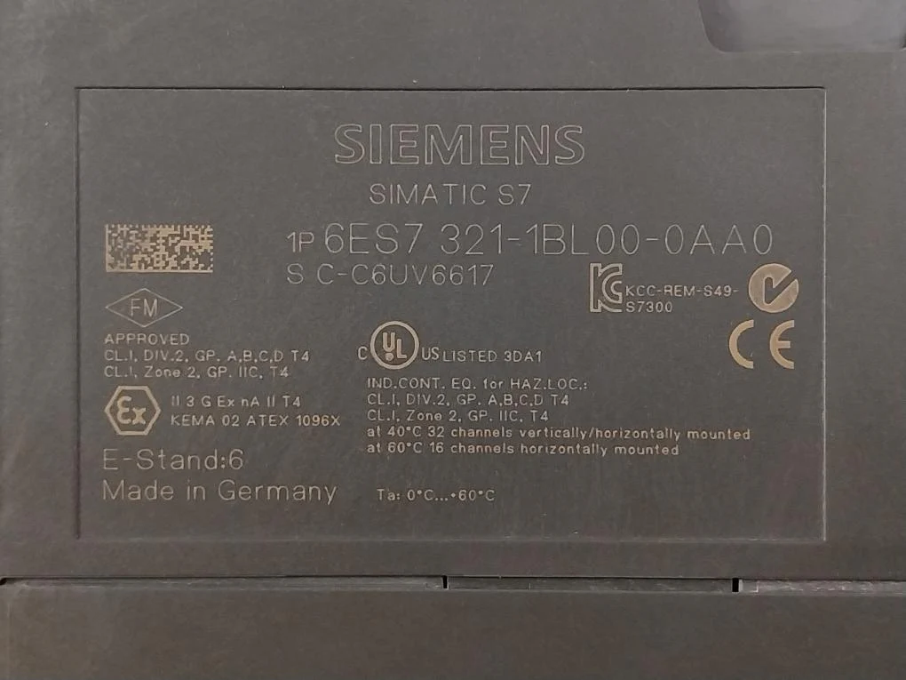 Siemens 6Es7 321-1Bl00-0Aa0 Input Module - Image 5