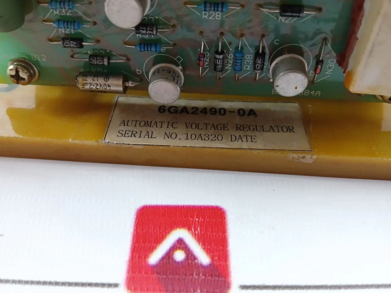 Siemens 6Ga2490-0A Automatic Voltage Regulator Bp1H1884A - Image 7