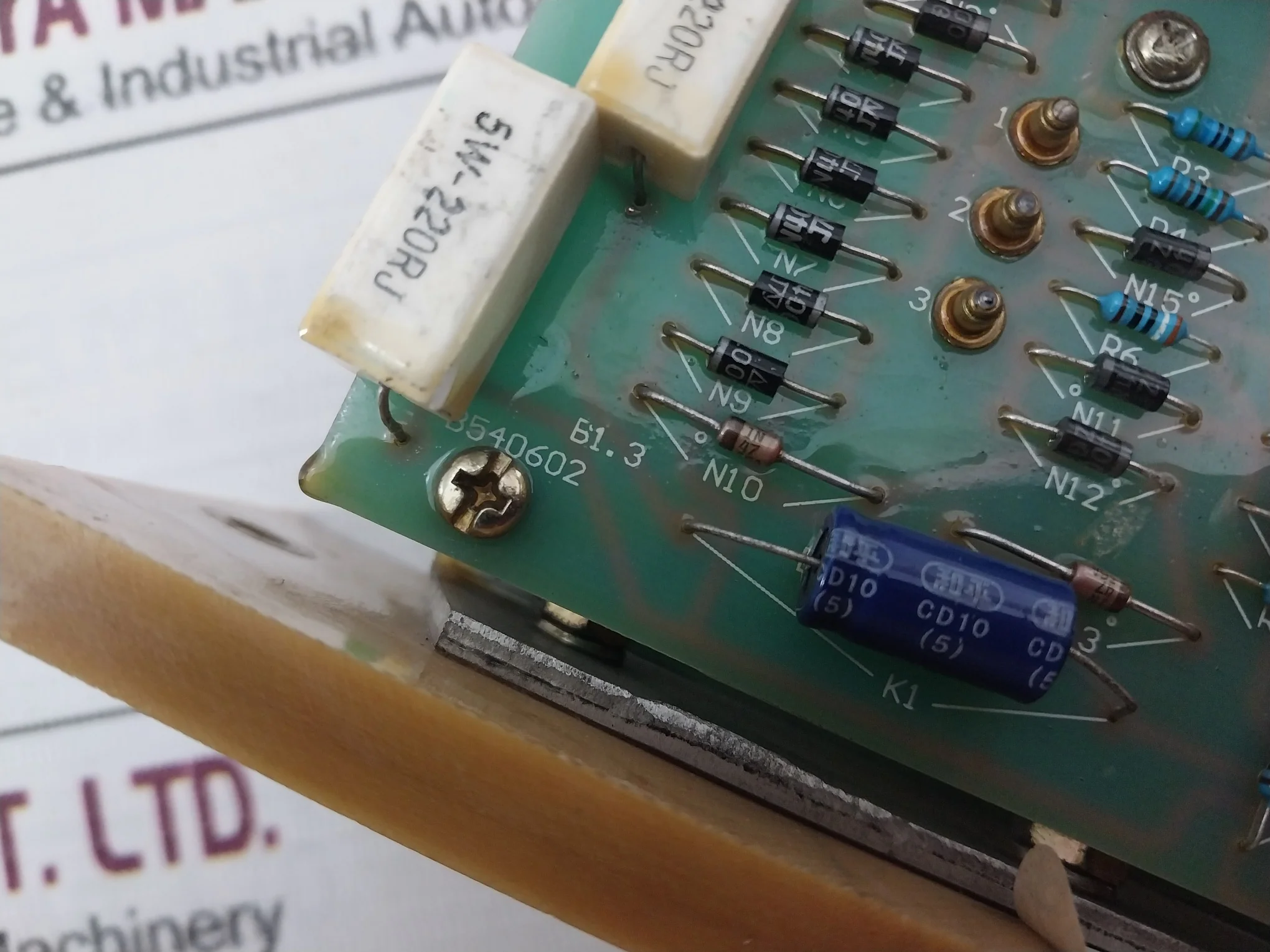Siemens 6Ga2490-0A Automatic Voltage Regulator Bp1H1884A - Image 8