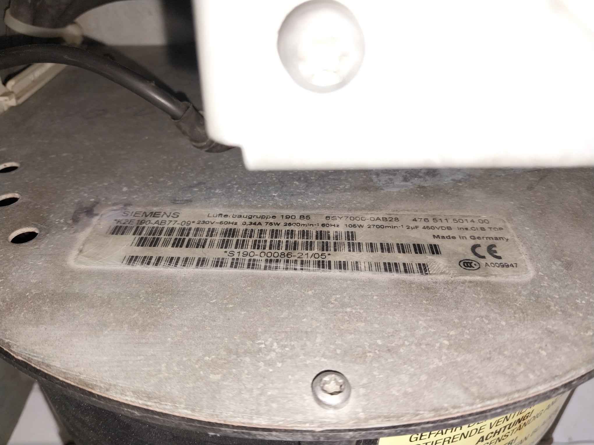 Siemens 6Se7031-0Te60-z G91+L30+ Simovert Vc Dc Masterdrive 110.0A Dc 510-650V - Image 15