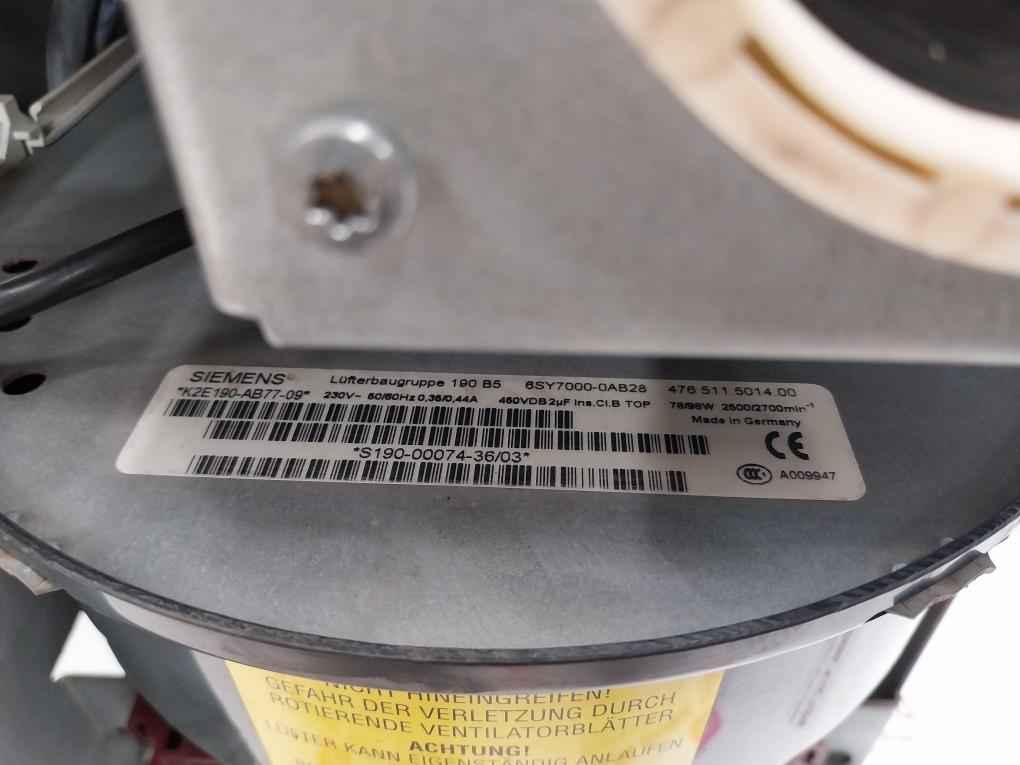 Siemens 6Se7031-0Te60-z Simovert Vc Dc Inverter 6Se7031-2Hf84-1Bg0 Dc510-650V - Image 16