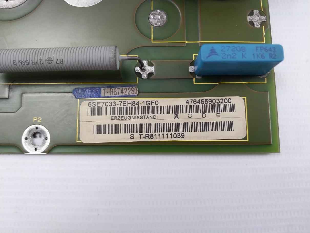 Siemens 6Se7033-7Eh84-1Gf0 Masterdrive Inverter Board 94V-0 - Image 4