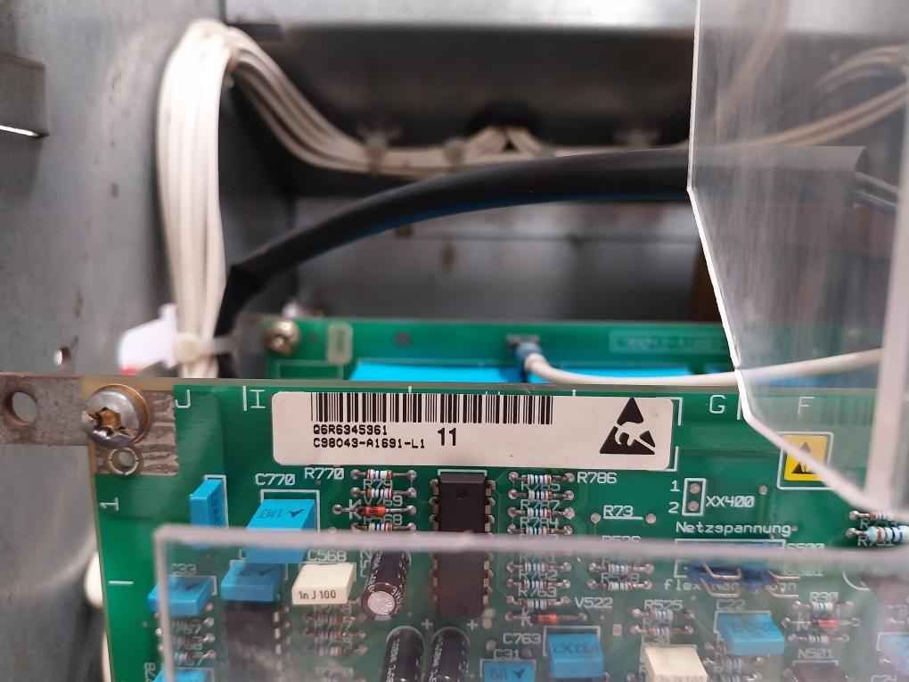 Siemens 6Se7036-1Ee85-0Aa0 Simovert P Common Rectifier Master Drive Infeed Unit - Image 13