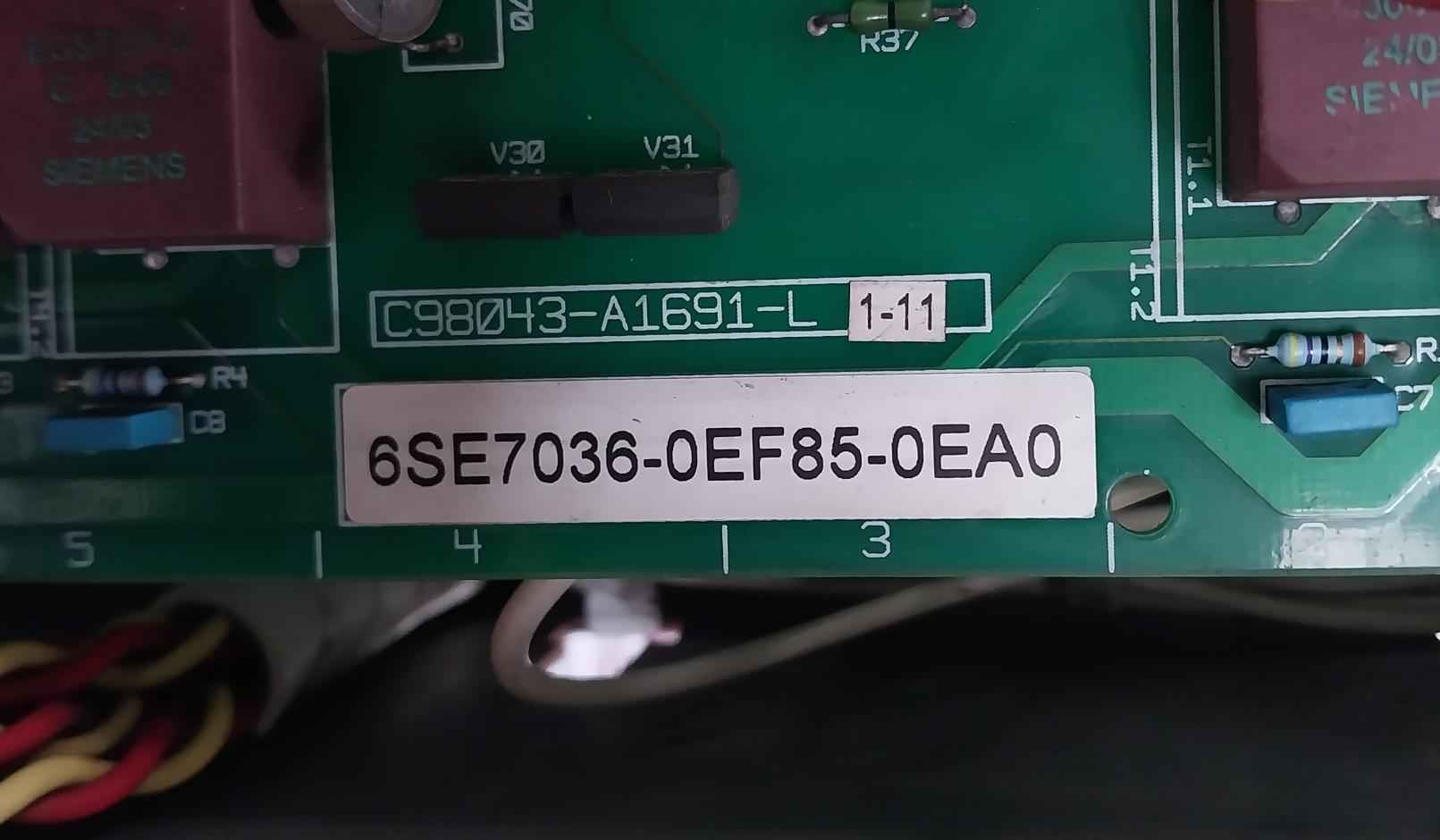 Siemens 6Se7036-1Ee85-0Aa0 Simovert P Master Drive Infeed Module 380-480V 526 A - Image 13