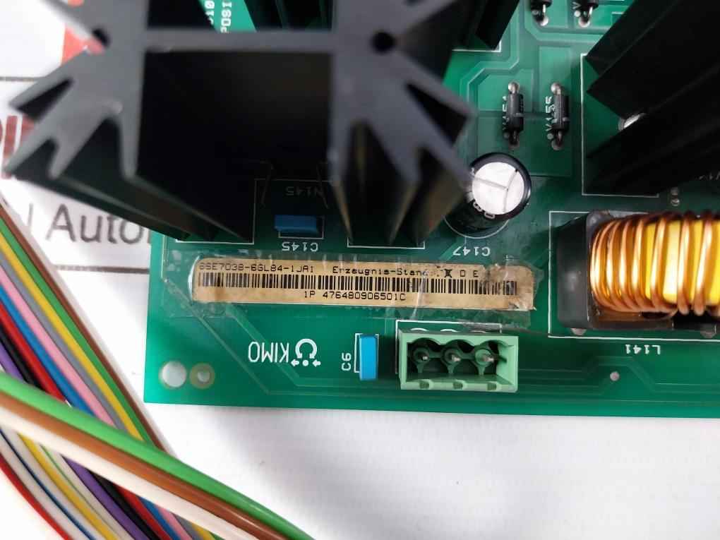 Siemens 6Se7038-6Gl84-1Ja1 Power Supply Module 94V-0 - Image 9