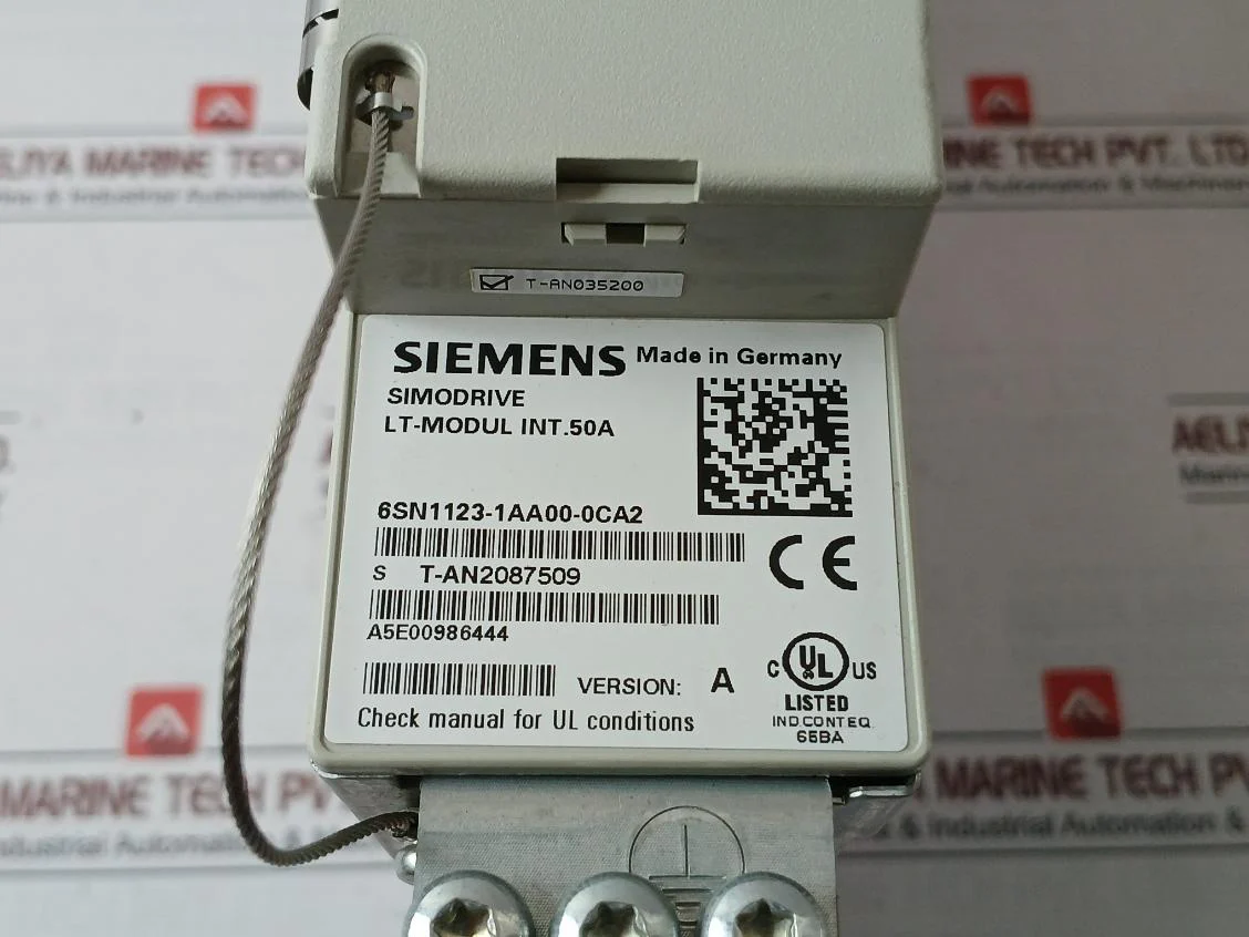 Siemens 6Sn1123-1Aa00-0Ca2 Simodrive 611 P No Power Module Lt-modul Int. 50A - Image 8