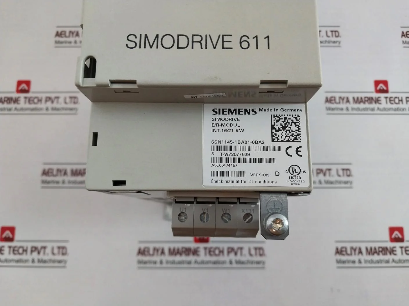 Siemens 6Sn1145-1Ba01-0Ba2 Infeed/Regenerative Feedback Module 3Ac 480V - Image 7