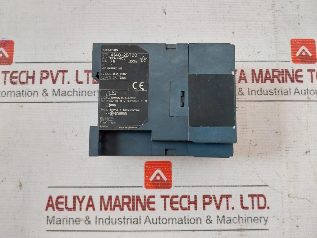 Siemens 7Pu4140-2Bt20 Time Relay Ac 380/440V 50/60Hz - Image 5