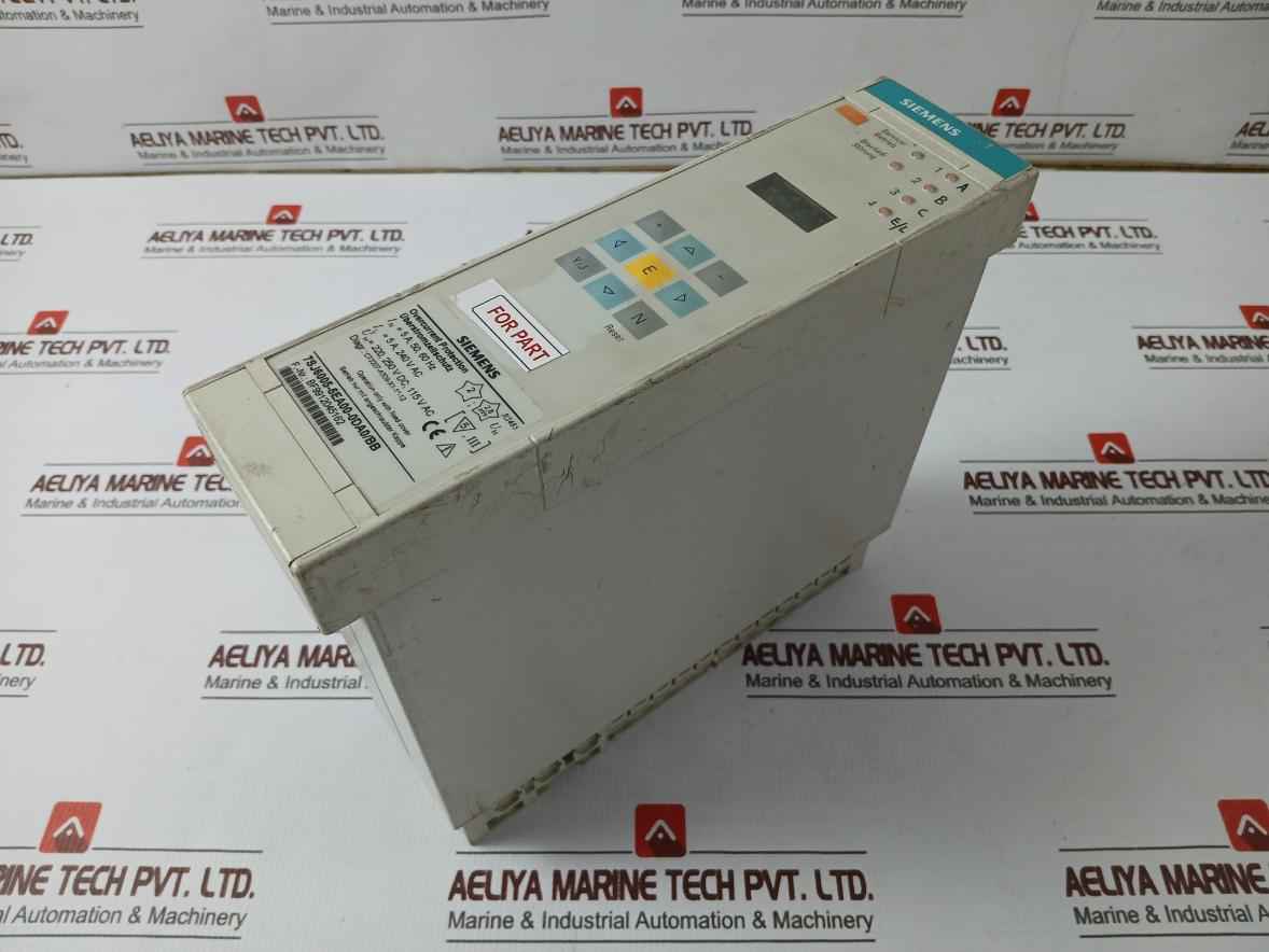 Siemens 7Sj6005-5Ea00-0Da0/Bb Overcurrent Protection Relay Rs485 (Not Working) - Image 2