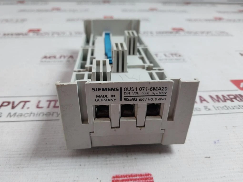 Siemens 8Us1071-6Ma20 Busbar Adapter Vde 0660 600V - Image 5