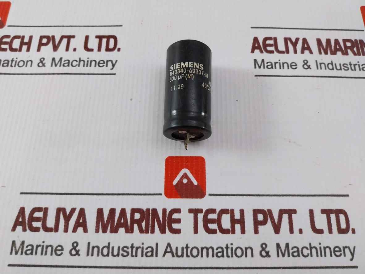 Siemens B43840-a9337-m Capacitor 400V - Image 5