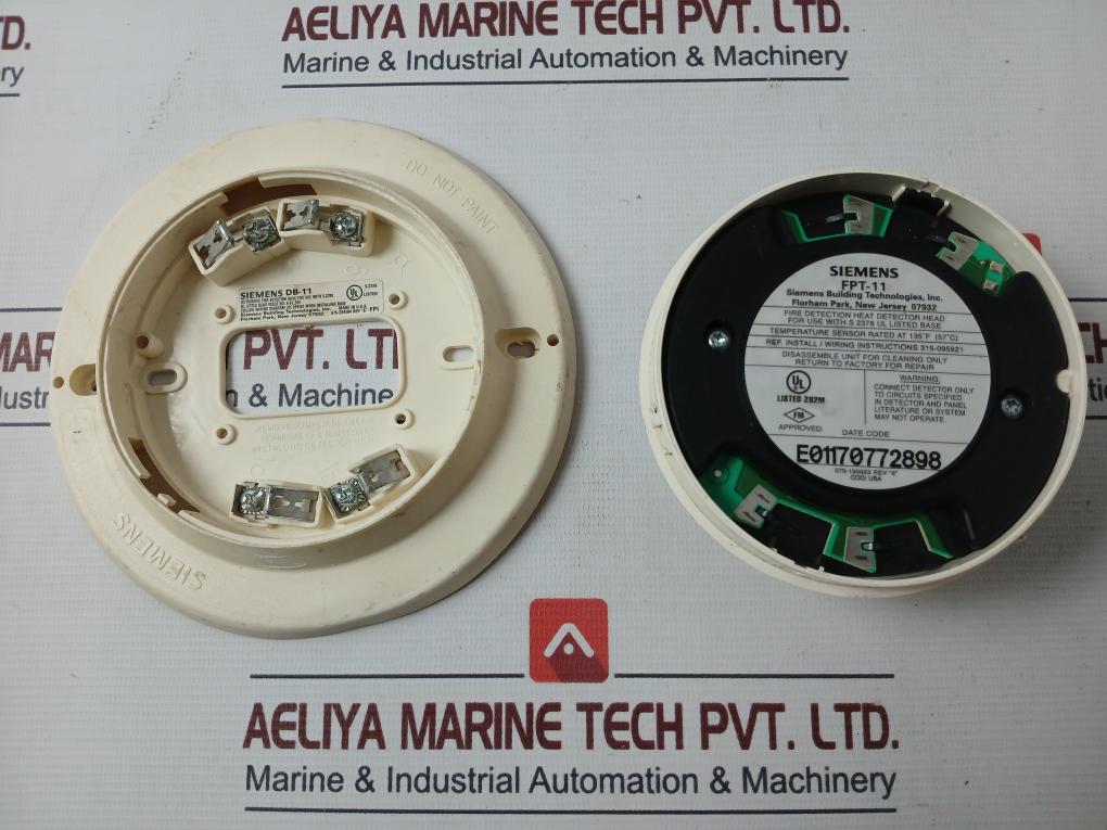 Siemens Fpt-11 Fire Detection Heat Detector Head Db-11 - Image 5