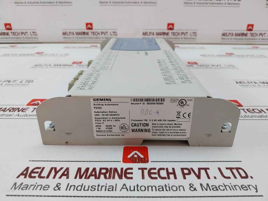 Siemens Pxc52 Automation Station Ac250V, 5A,50/60 Hz - Image 6