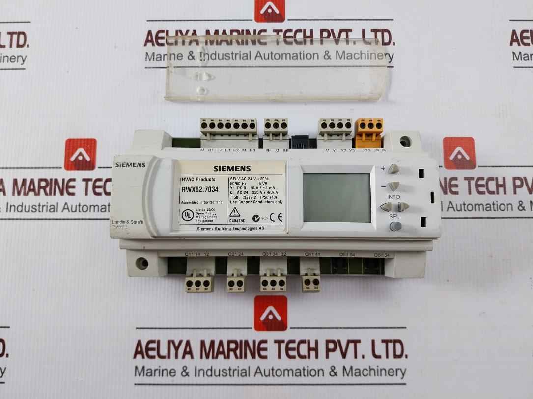 Siemens Rwx62.7034 Universal Controller Module Ac 24-230v/4a 50/60hz - Image 5