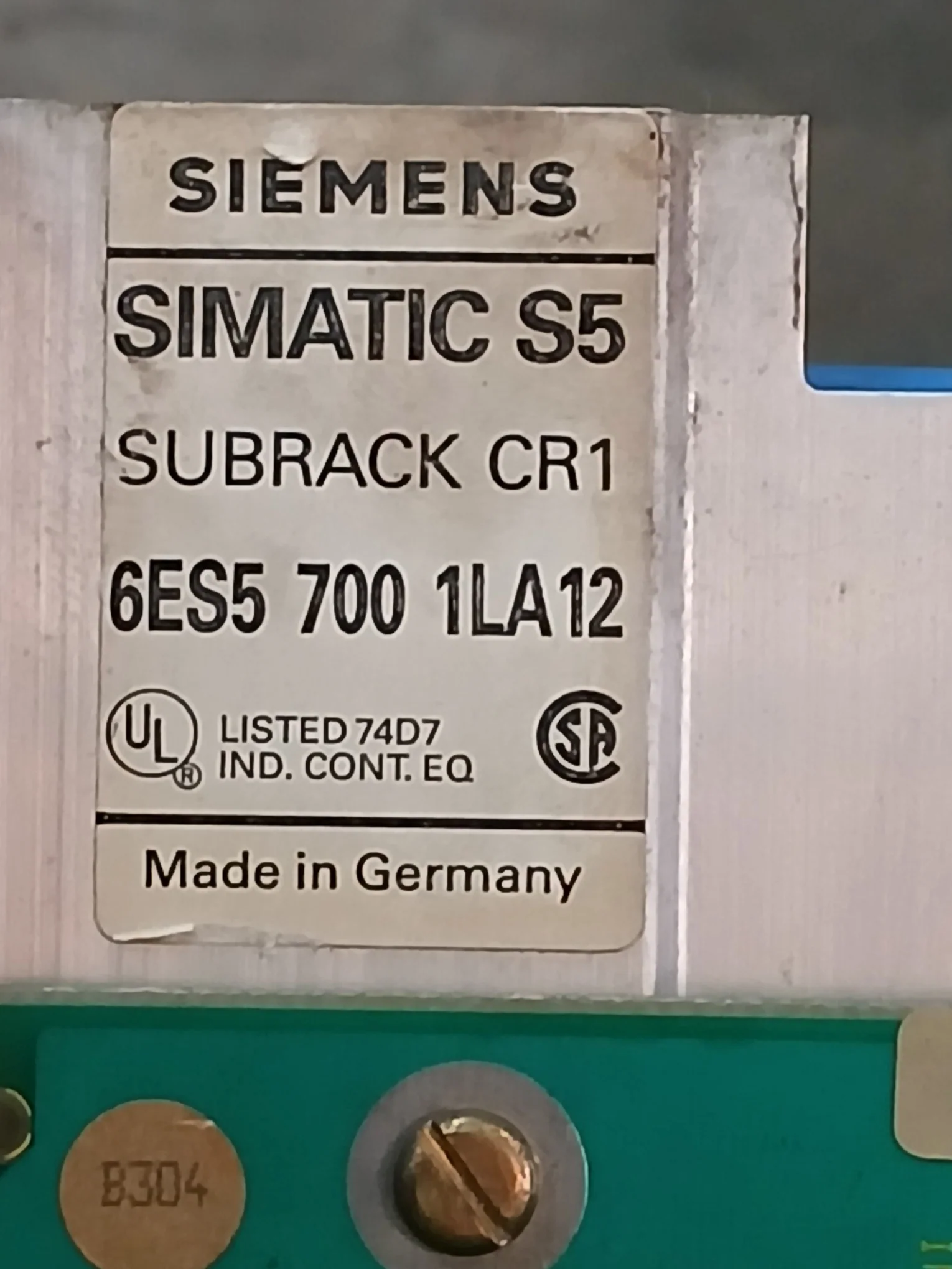 Siemens Simatic S5 6Es5 458-7Lb11 Relay Output Module 458-7La11, 460-7La12 24Vdc - Image 9