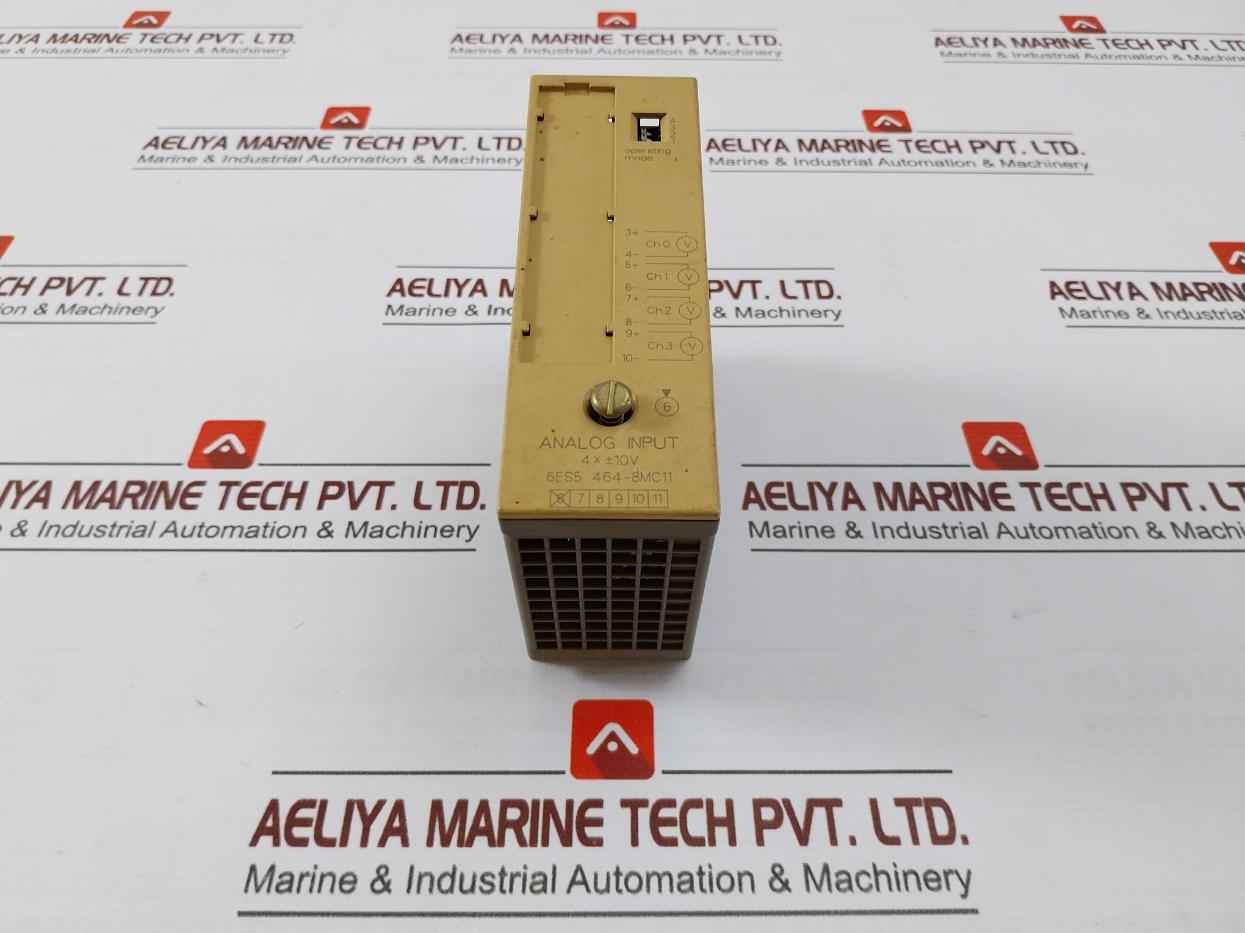Siemens Simatic S5 6Es5 464-8Mc11 Analog Input Module Wz04 4X - Image 2