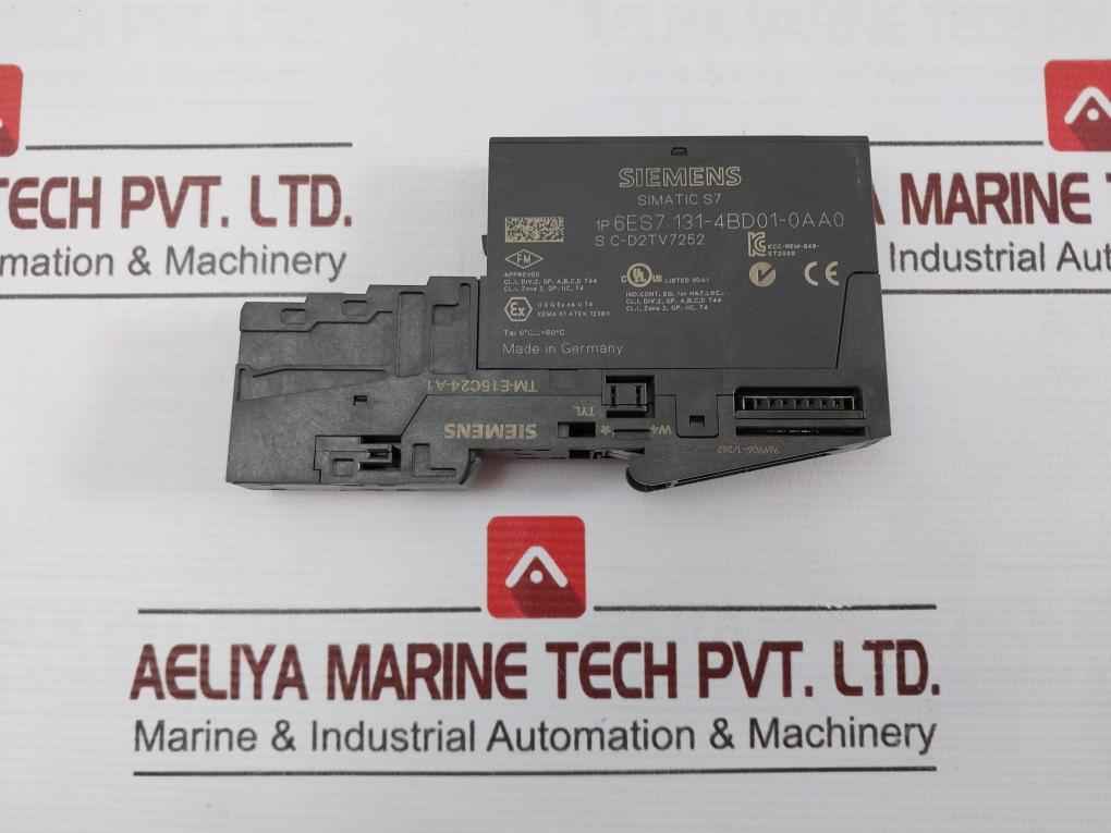 Siemens Simatic S7 6Es7 131-4Bd01-0Aa0 Digital Input Electronic Module Assy 4Di - Image 6
