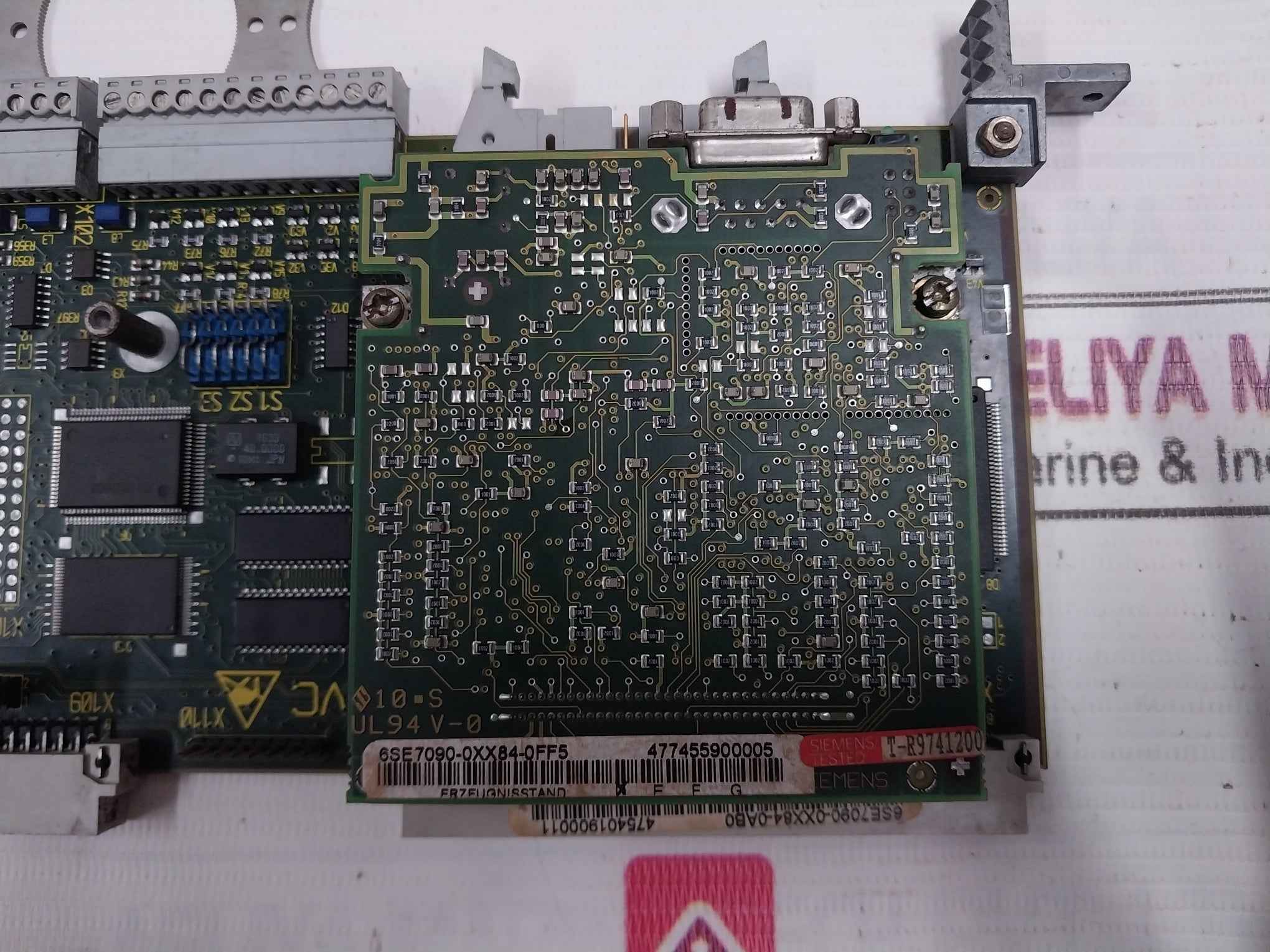 Siemens Simovert Vc 6Se7031-0Te60-z Dc Inverter G91+L30+ Dc 510-650 V 110.0A - Image 14