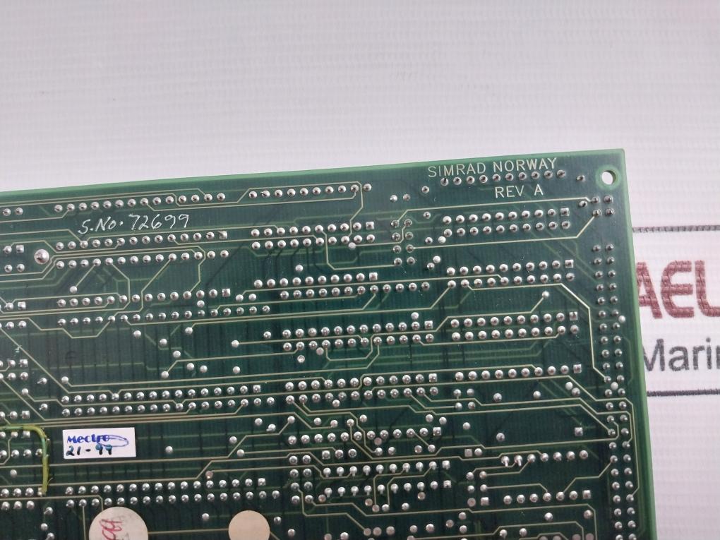 Simrad 381-11035 Printed Circuit Board Rev.A E5298 - Image 3