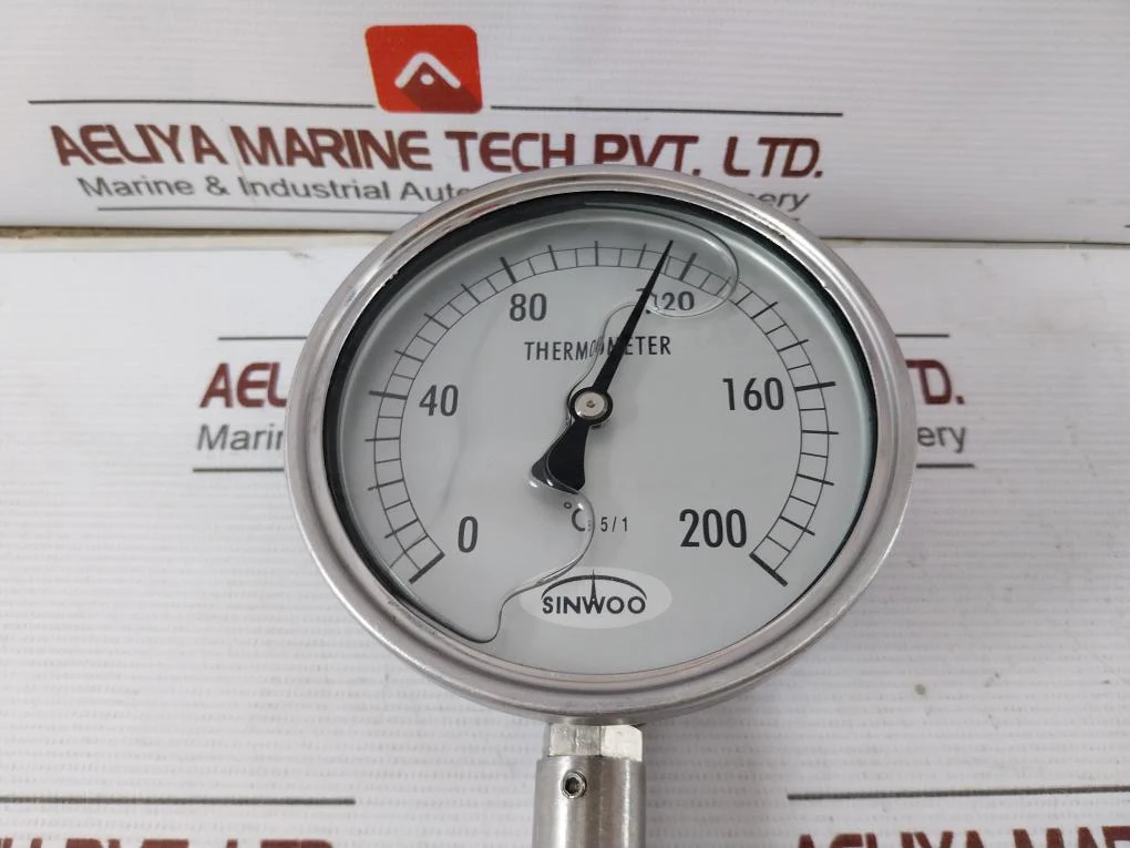 Sinwoo 0-200°C Thermometer 137.Mm 5/1 - Image 9