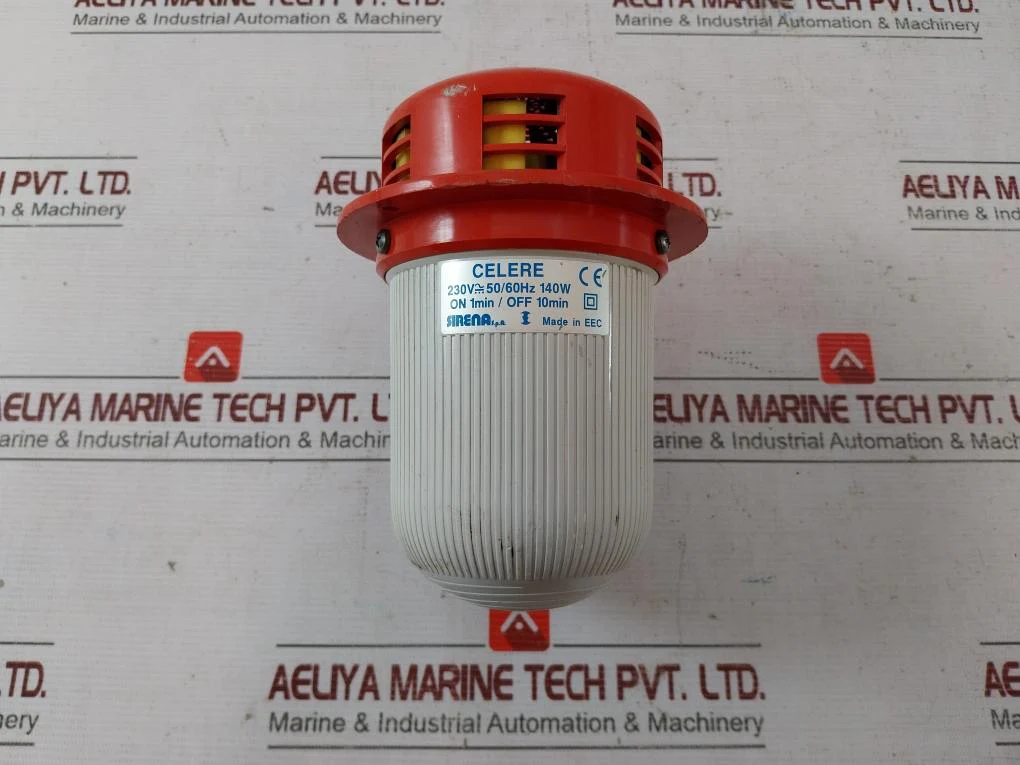 Sirena Celere Electro-mechanical Siren 230V 50/60Hz 140W, On 1Min / Off 10Min - Image 3