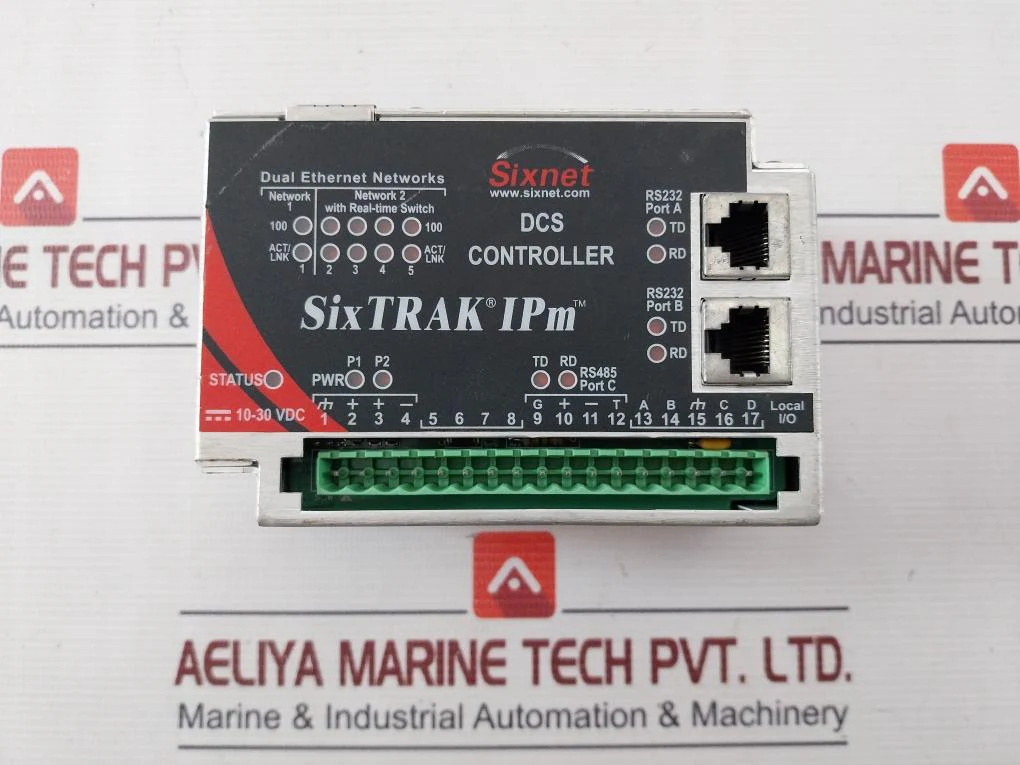 Sixnet St-ipm-6350 Dcs Controller Plc 30 Vdc At 175 Ma 60C Rev.1.12 - Image 2