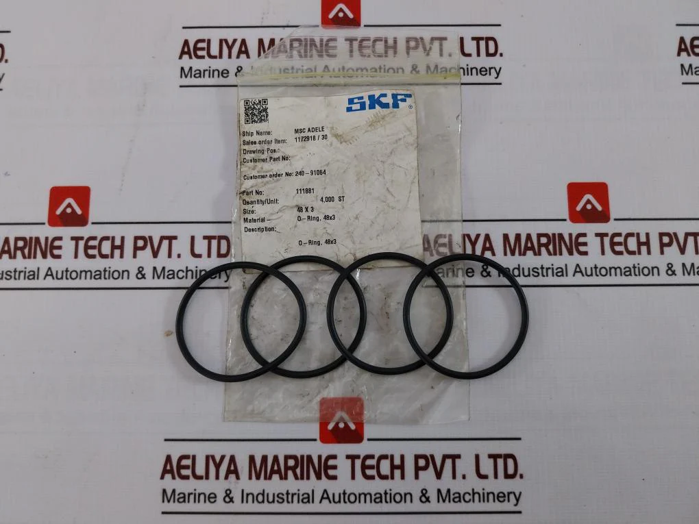 Skf 111881 O-ring Set 114238, 1126871, 390.00 X 10.00 70 Nbr, 48X3 - Image 10