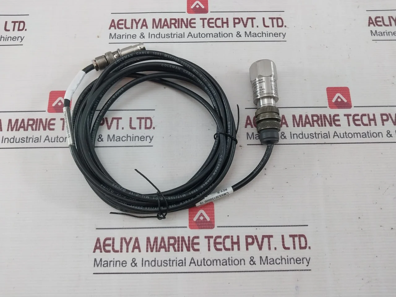 Skf Cmss786A-d2 Vibration Sensor With Cable Rev.R 3M Mil-c-17 Ojud5 - Image 4