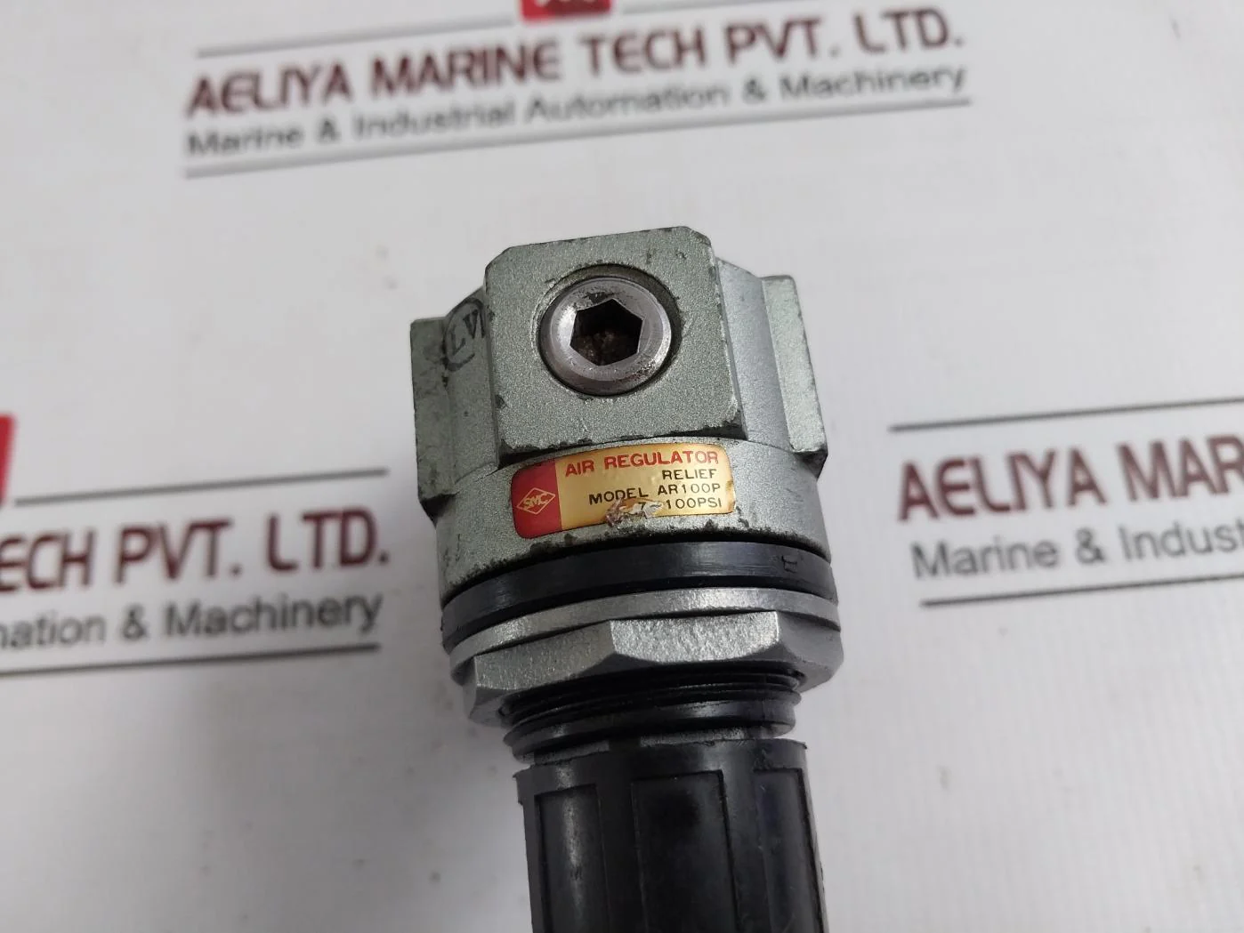 Smc Ar100P Air Pressure Regulator 7-100Psi 0 To 56 Psi 0 To 4 Bar - Image 6