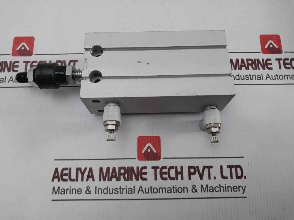 Smc Cu32-80D Mount Cylinder Double Acting Single Rod Ja30-10-125 - Image 2