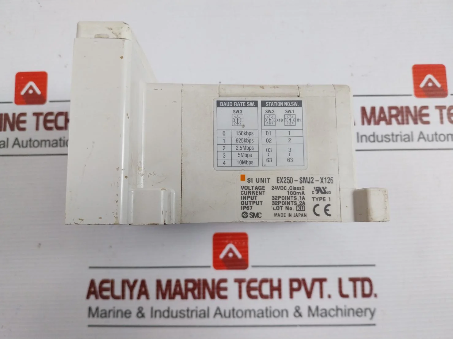 Smc Ex250-smj2-x126 Devicenet Interface Module 24Vdc - Image 8