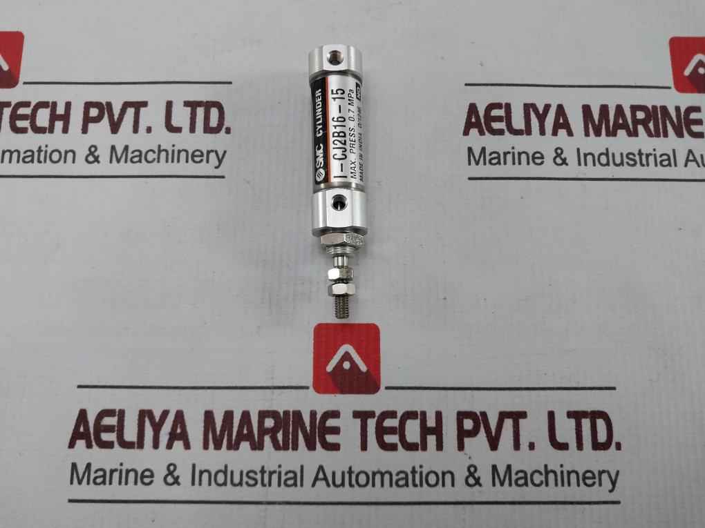 Smc I-cj2B16-15 Pneumatic Piston Rod Cylinder 0.7 Mpa - Image 3